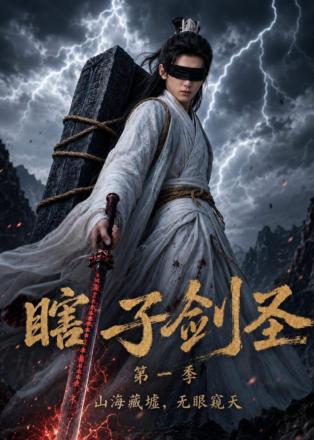 瞎子剑圣第一季，山海藏墟，无眼窥天(全集)