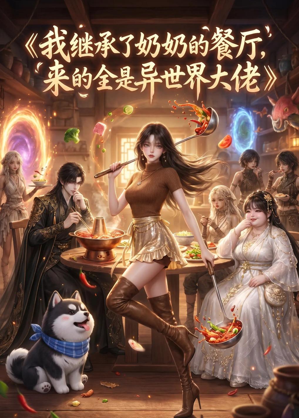 我继承了奶奶的餐厅，来的全是异世界大佬(全集)