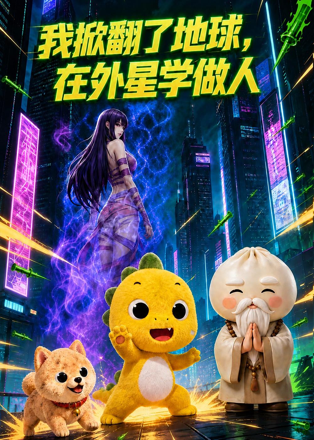 我掀翻了地球，在外星学做人(全集)