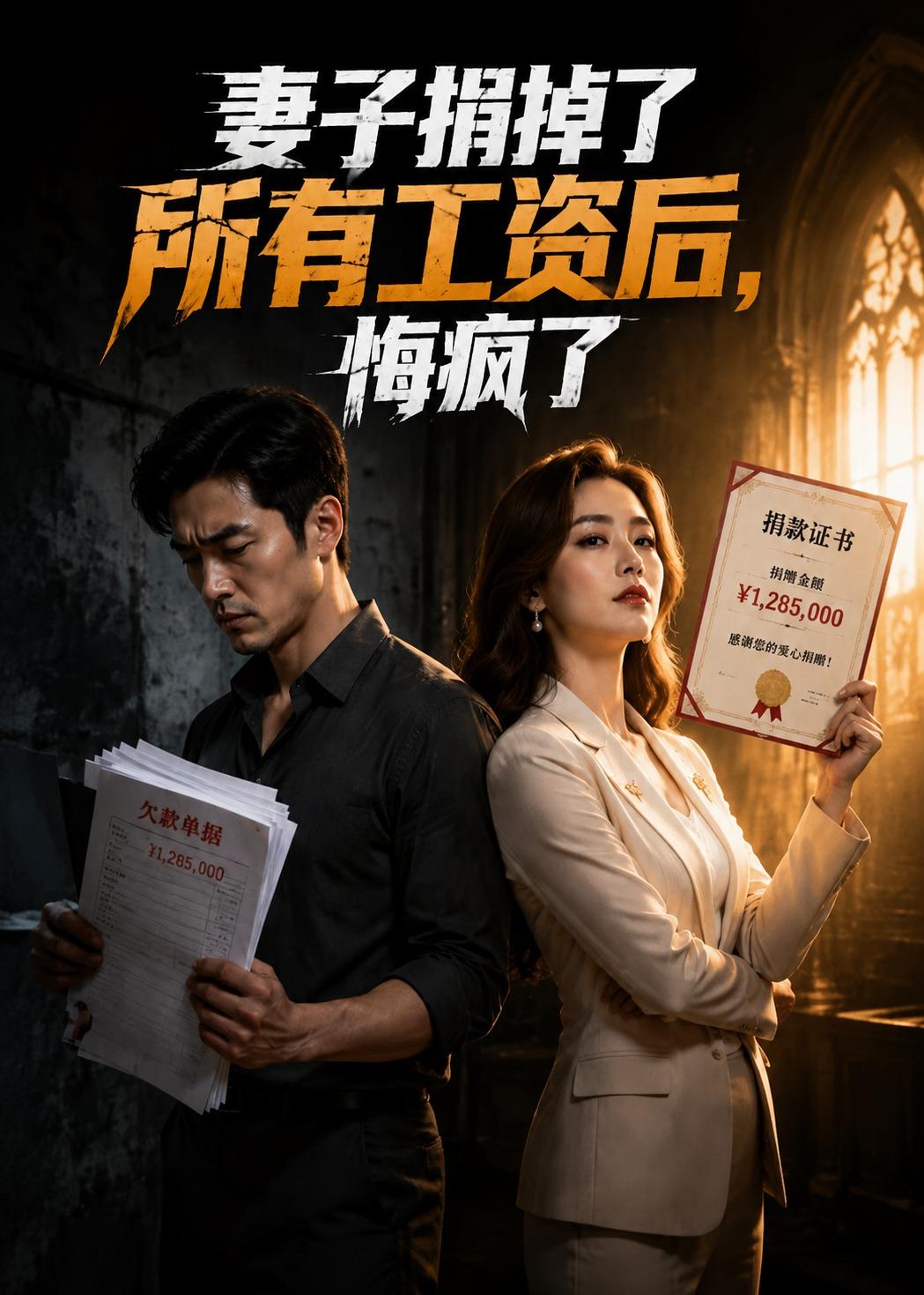 妻子捐掉了所有工资后，悔疯了(全集)