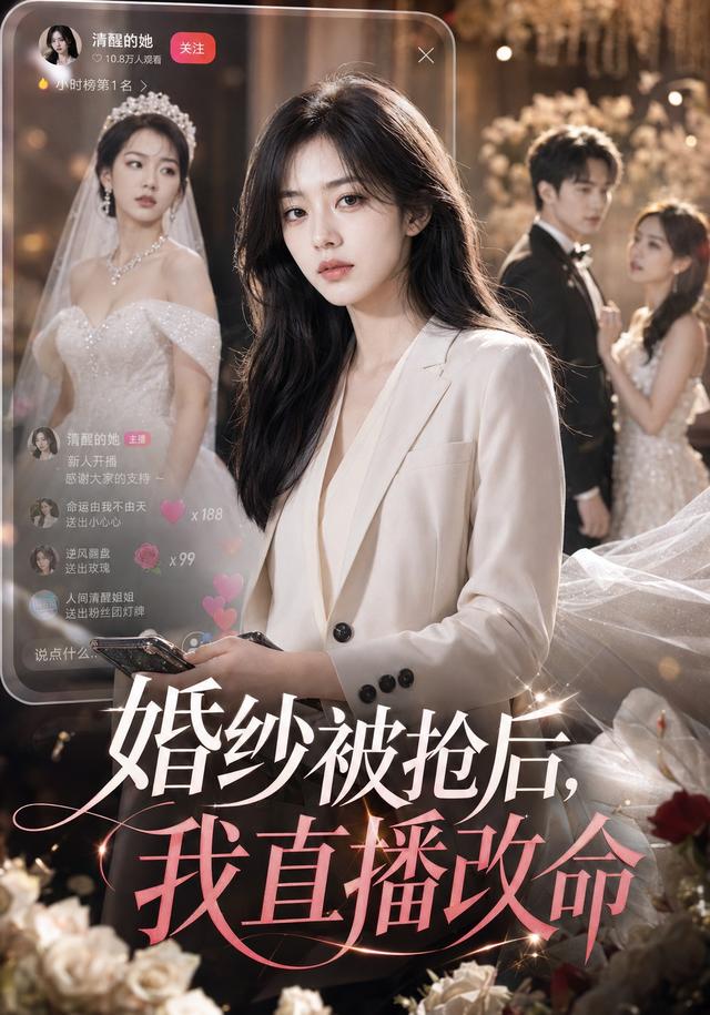 婚纱被抢后，我直播改命(全集)