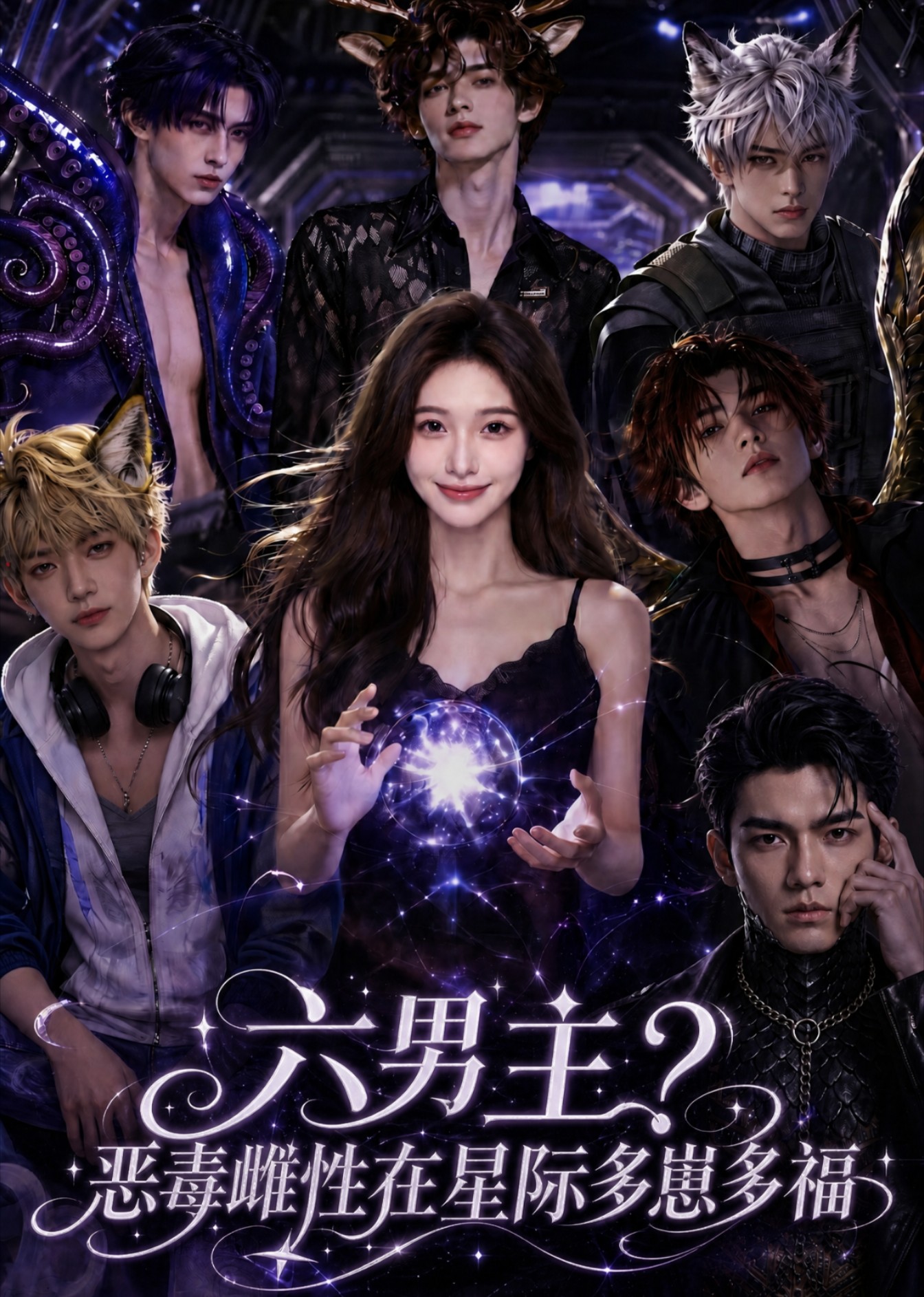 六男主？恶毒雌性在星际多崽多福(全集)